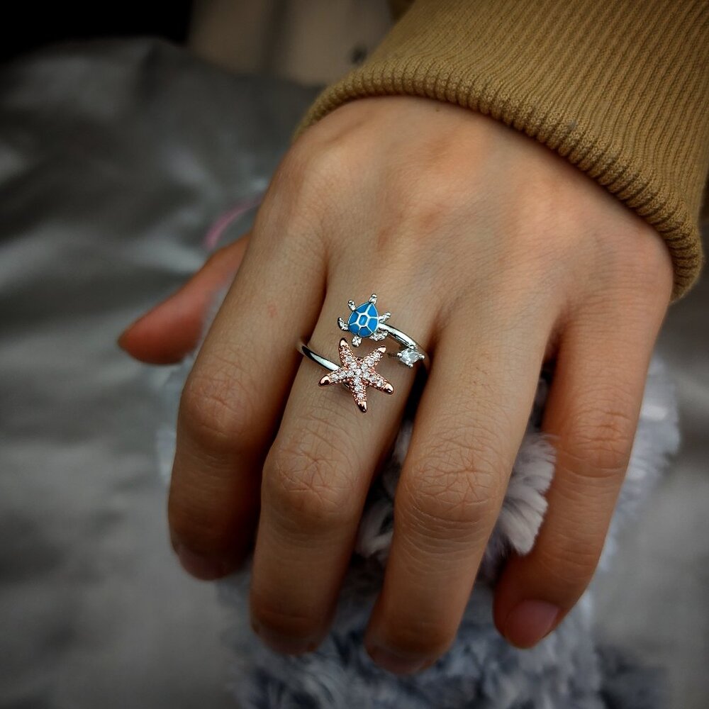 Ocean Love Spinning Ring